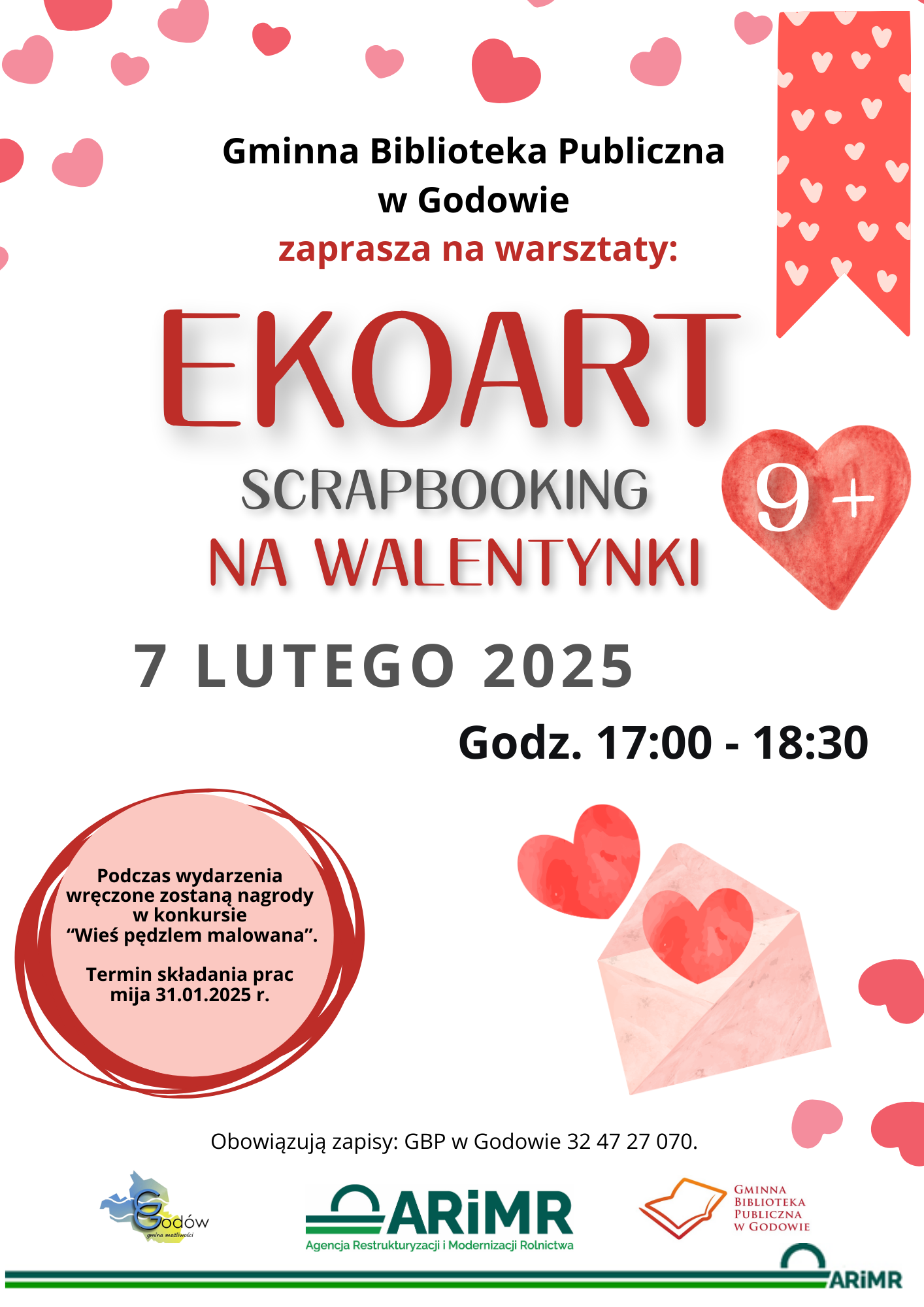 Warsztaty EkoArt: Scrapbooking na Walentynki